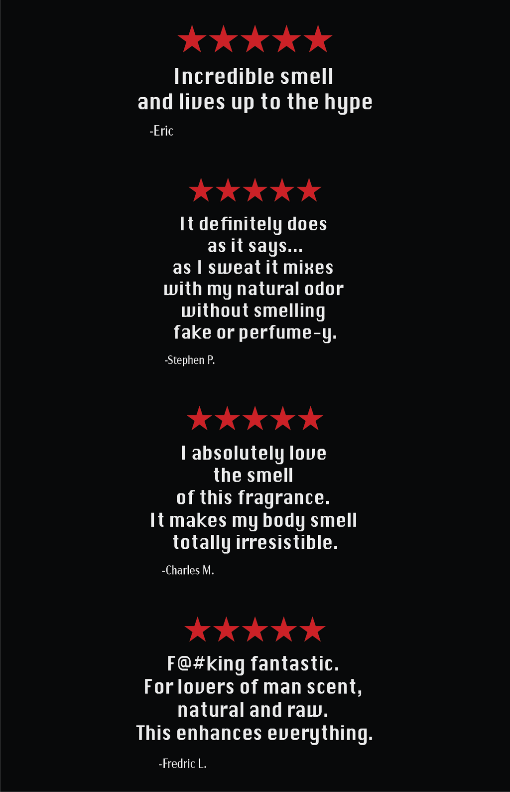 Leather and Sweat - Men's Pheromone-Inspired Fragrance 20ml